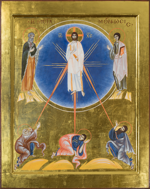 Contemporary Icon Transfiguration of Christ