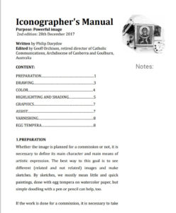Iconographers Manual