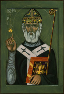 Contemporary icon St Patrick