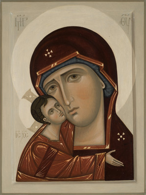 Mother of God Igorevskaja by Olga Shalamova