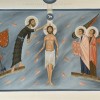 Icon Baptism of Christ. 2015 by Olga Shalamova 55 x 85 cm 22.5 x 34 in, wood, gesso, egg tempera   |email|  