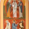The Transfiguration of Our Lord. 2012  by Olga Shalamova 50 х 32 cm (20 x 12,5 inches), wood, egg tempera, gilding   