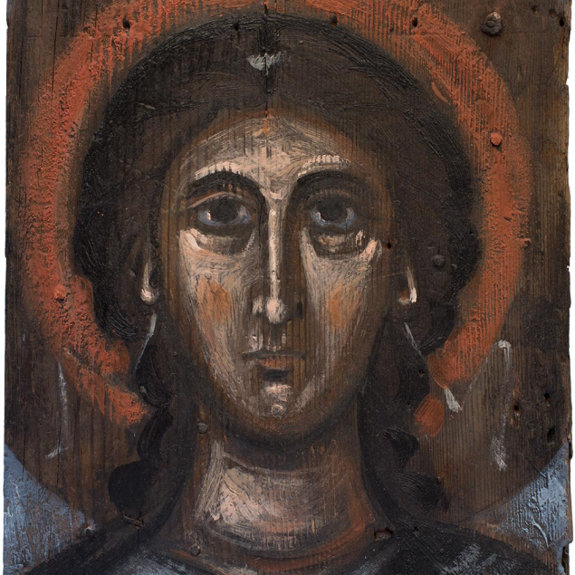 Icons, Painted with Hot Encaustic Technique with Use of Punic Wax.