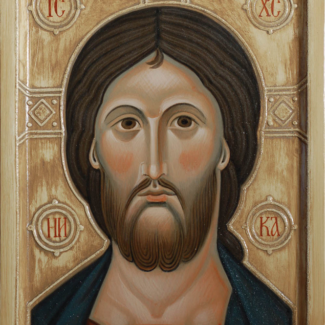 Icons of Christ by Philip Davydov and Olga Shalamova
