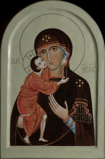 Icon of the Mother of God Feodorovskaja. 2014