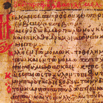 Text on a manuscript page