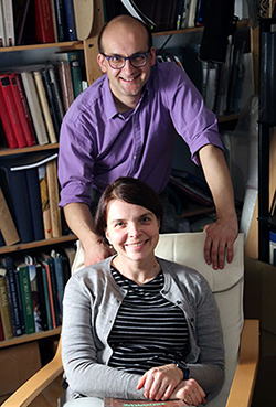 Philip Davydov and Olga Shalamova. Photo by Marina Hohlova 2014